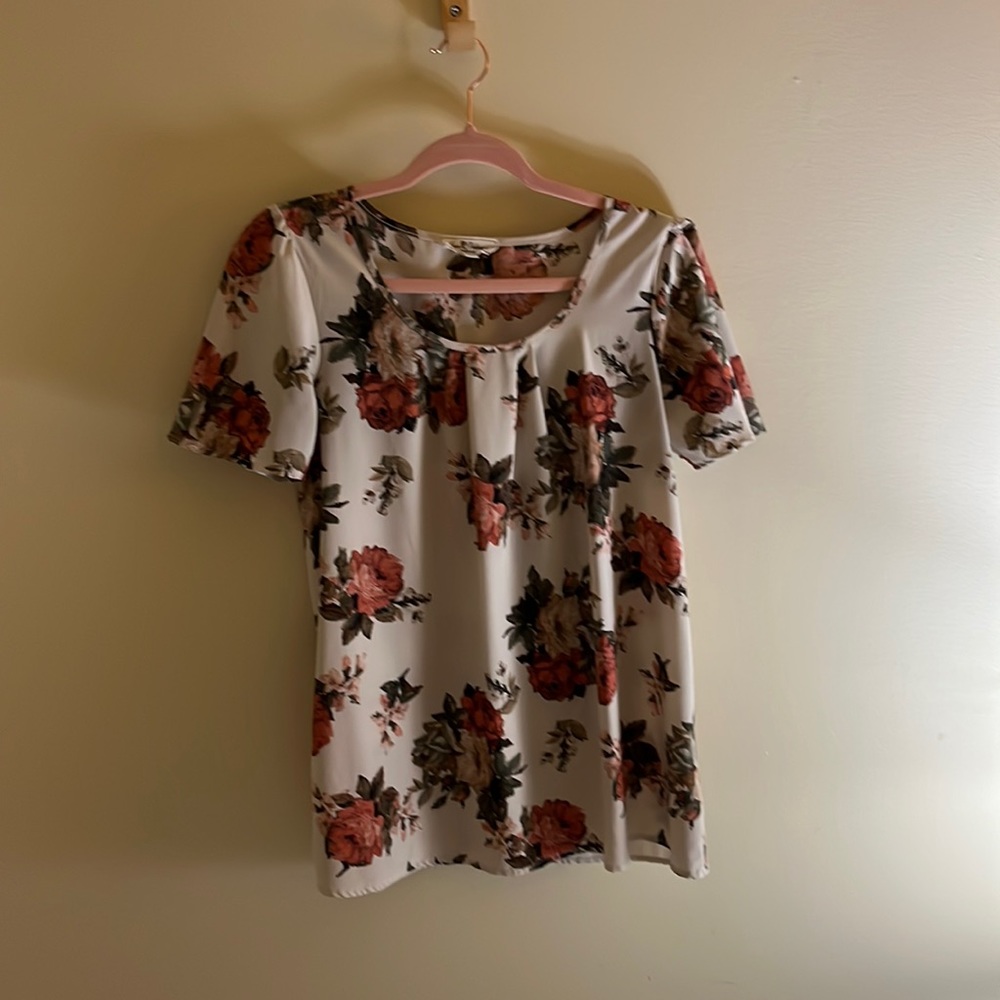 Floral Maternity Top